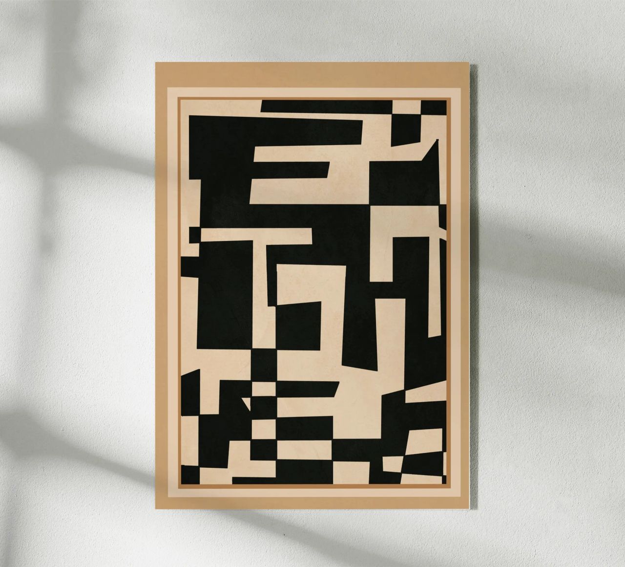 Abstract Edged Form metacrilato de cityart