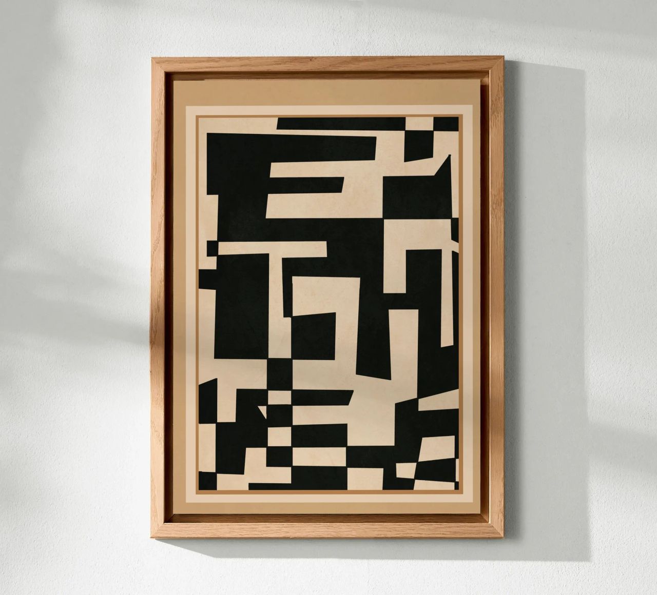 Abstract Edged Form alluminio dibond da cityart