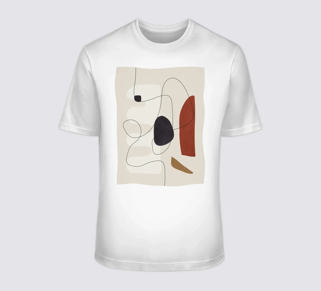 Abstract Minimal Shapes I t-shirt da cityart