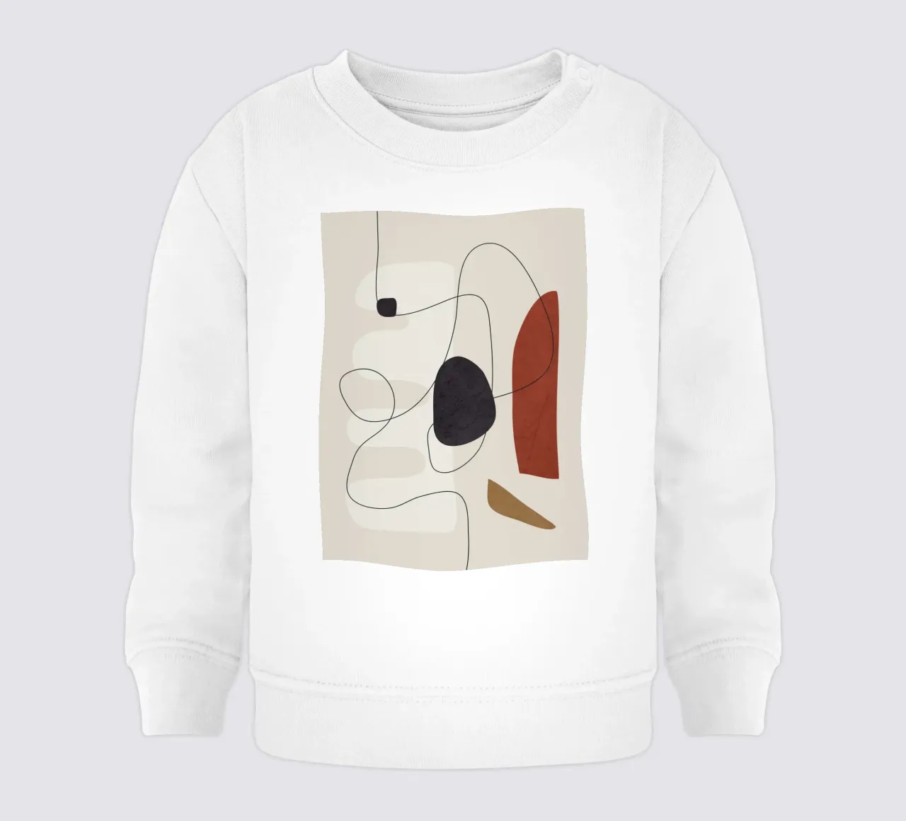 Abstract Minimal Shapes I sweat pour bébé de cityart