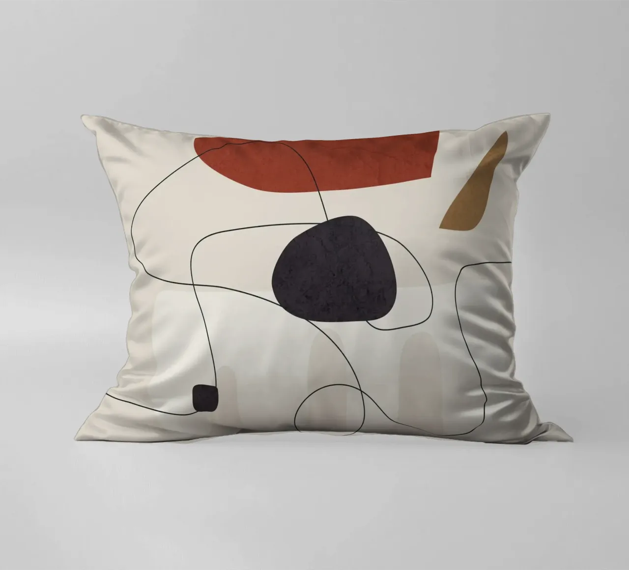 Abstract Minimal Shapes I cuscino da cityart