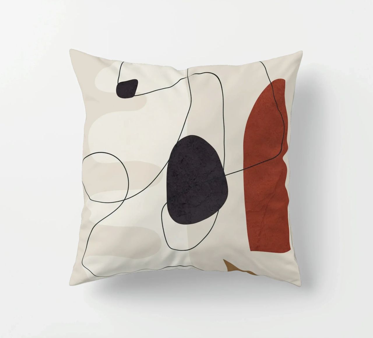 Abstract Minimal Shapes I cuscino da cityart