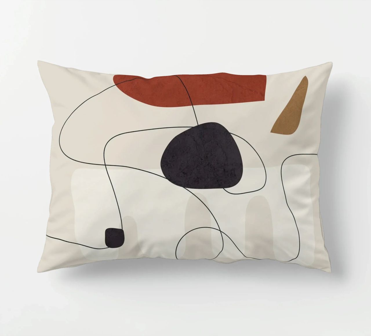 Abstract Minimal Shapes I cuscino da cityart