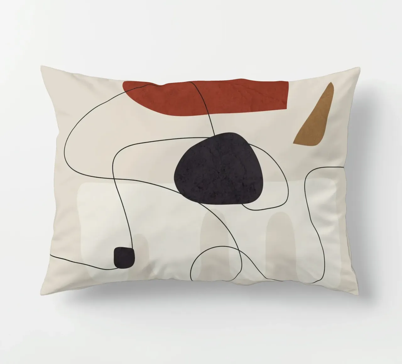 Abstract Minimal Shapes I kussen van cityart