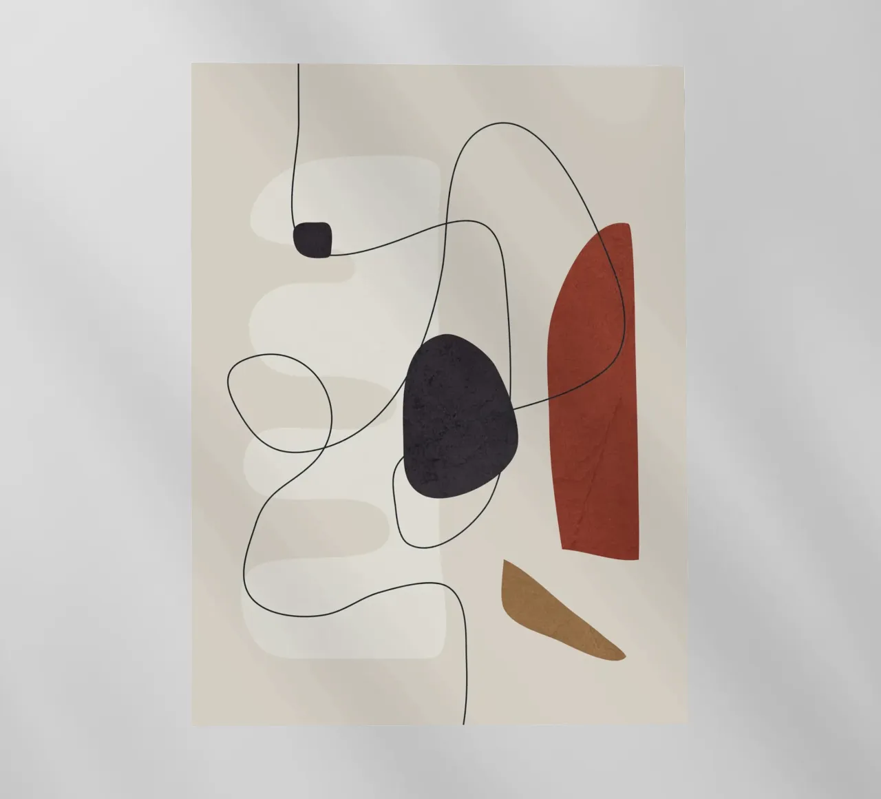 Abstract Minimal Shapes I pellicola backlit da cityart