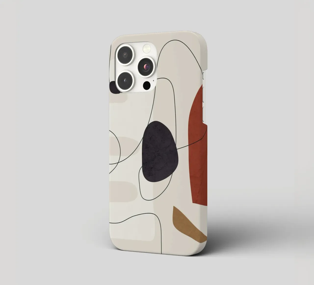 Abstract Minimal Shapes I cover iphone da cityart