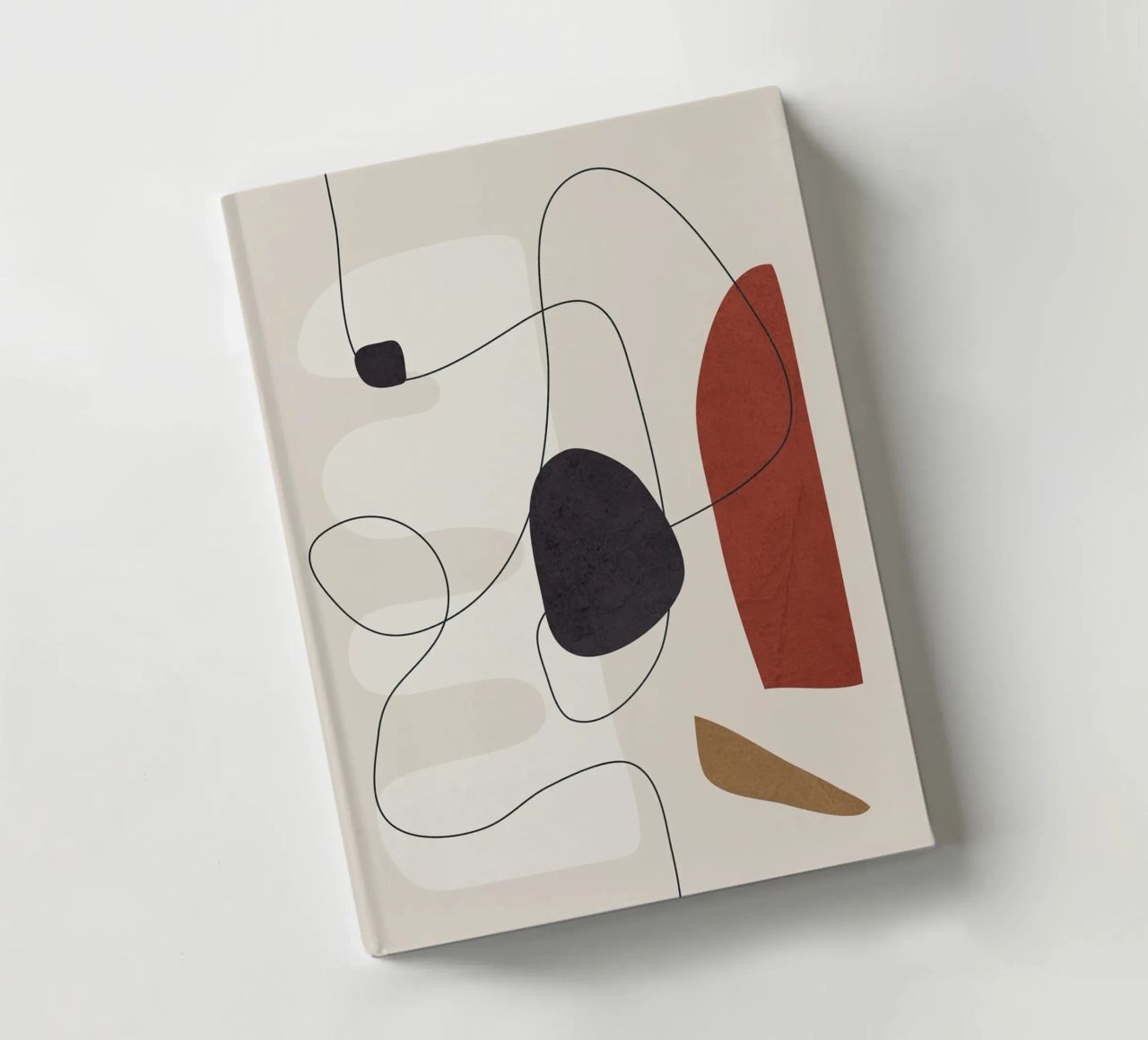 Abstract Minimal Shapes I notebook by cityart