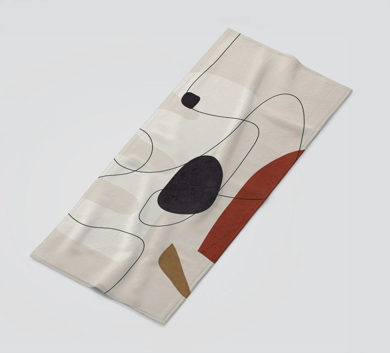 Abstract Minimal Shapes I telo mare da cityart