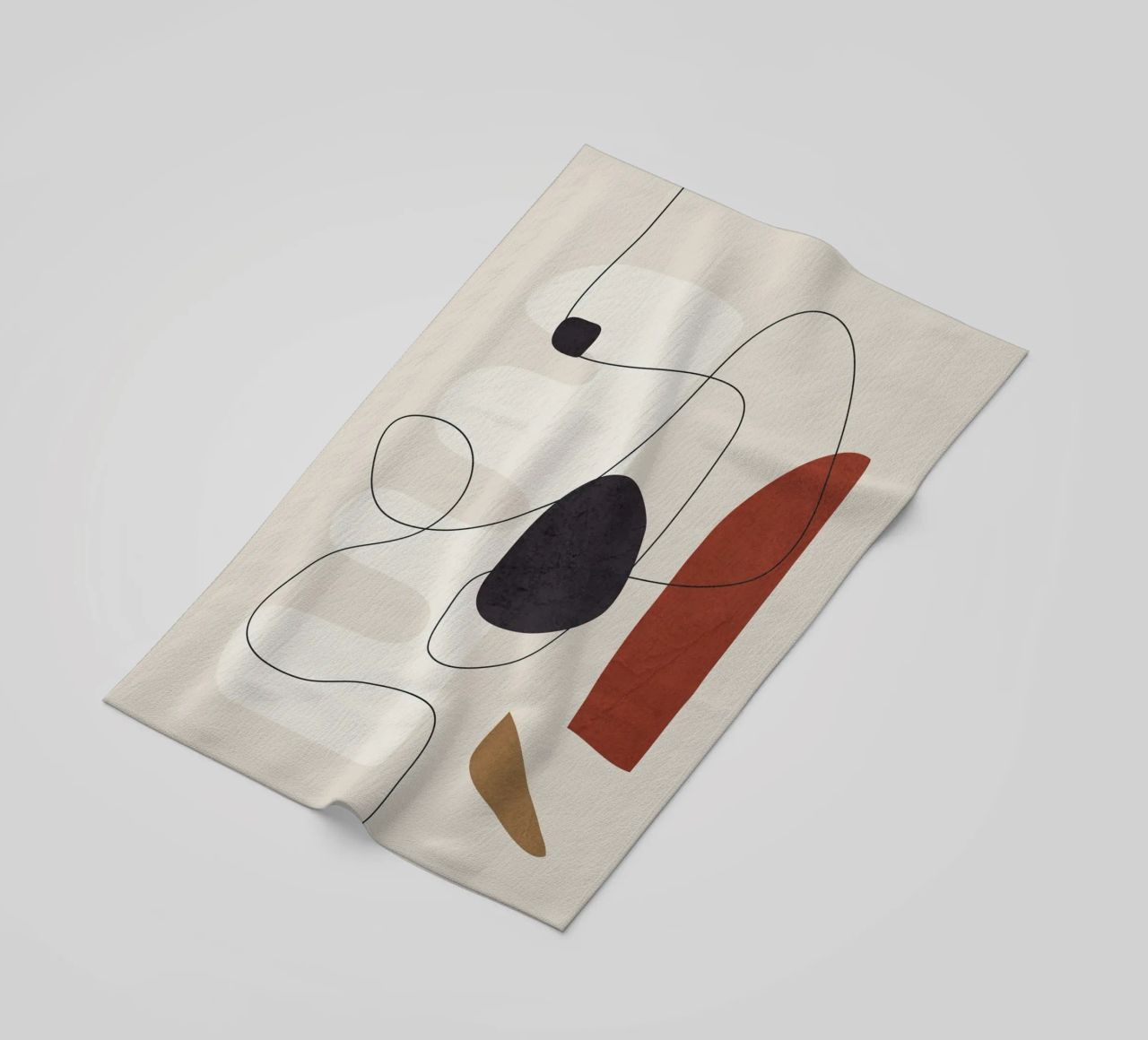Abstract Minimal Shapes I telo mare da cityart