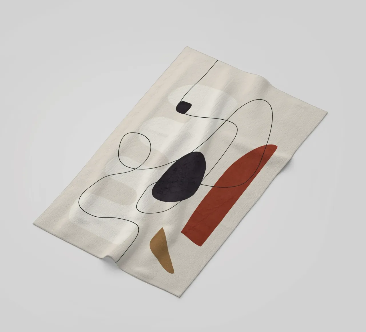 Abstract Minimal Shapes I telo mare da cityart