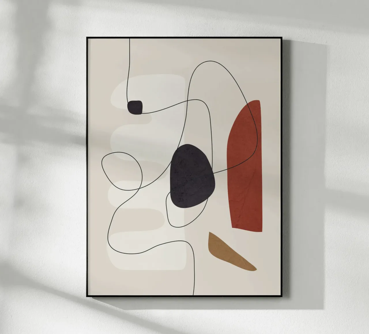 Abstract Minimal Shapes I plexiglas de cityart