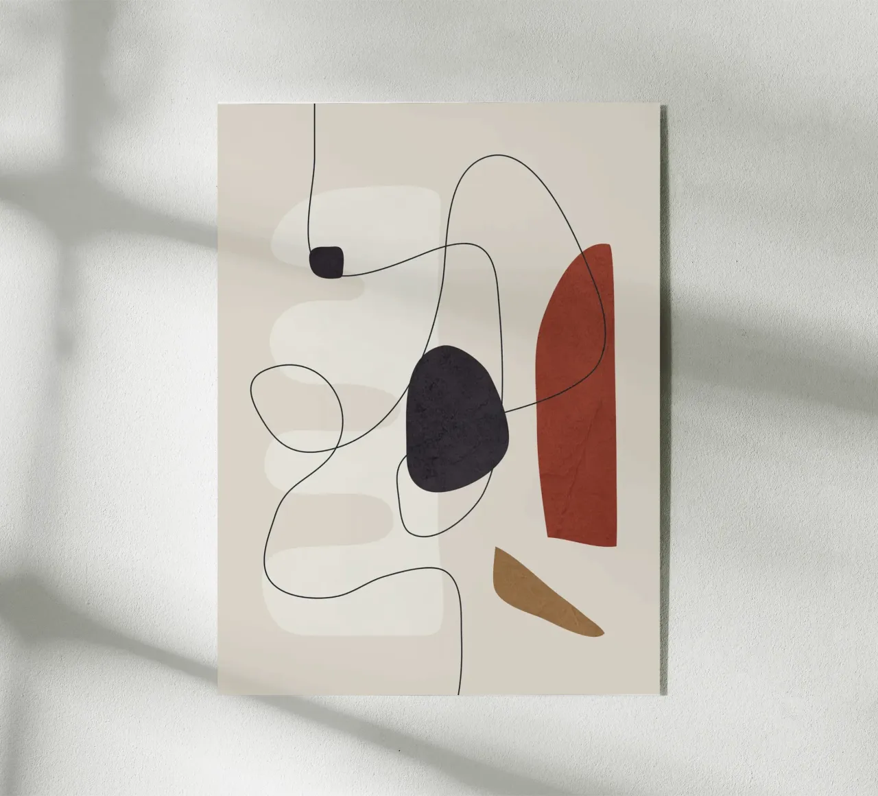 Abstract Minimal Shapes I plexiglass da cityart