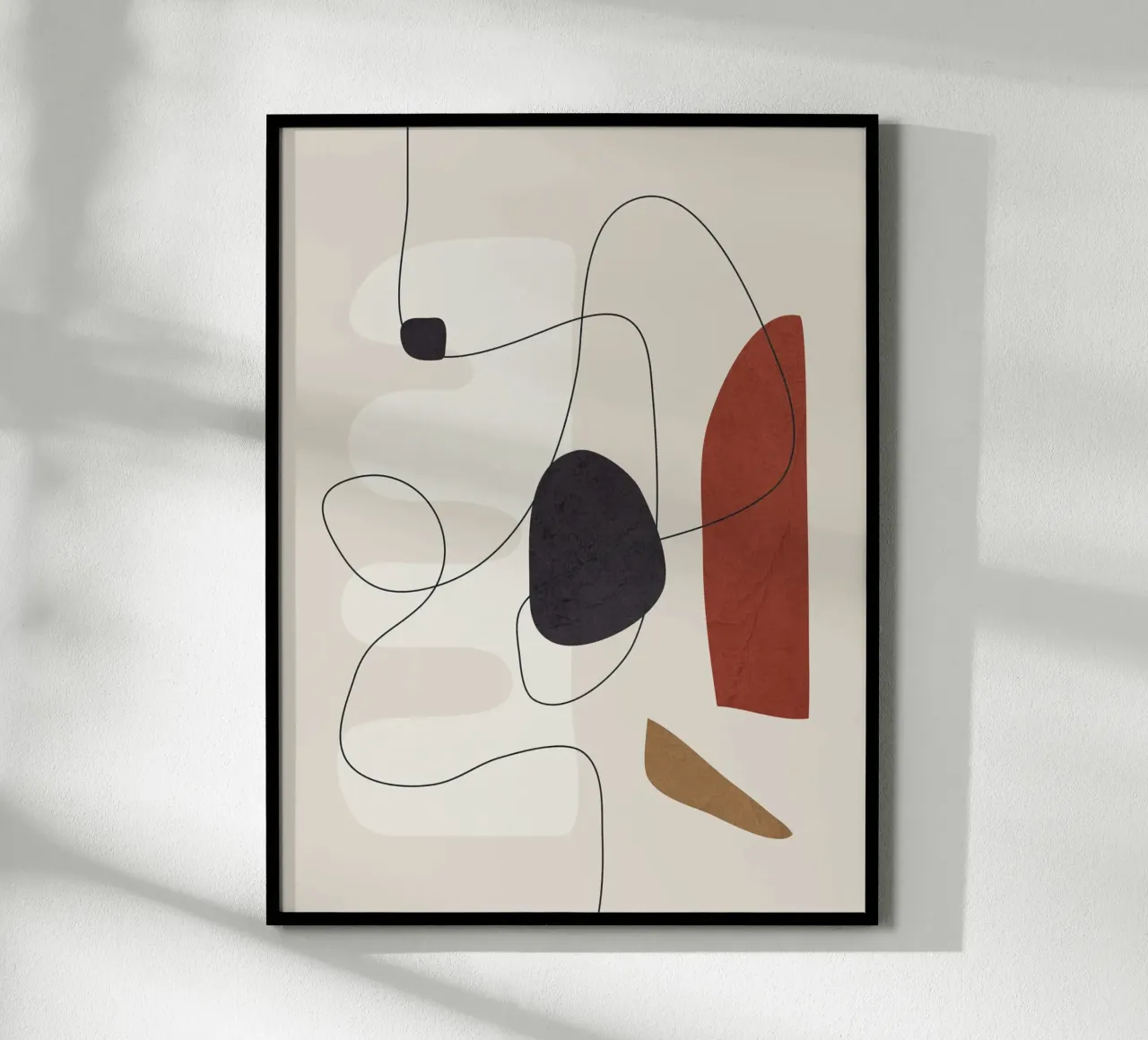 Abstract Minimal Shapes I carta hahnemühle da cityart
