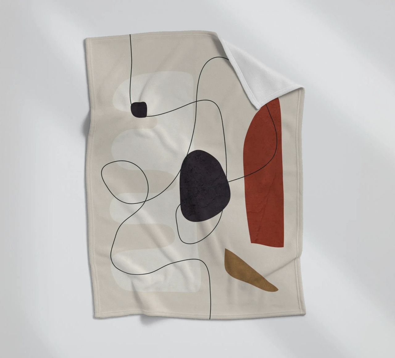 Abstract Minimal Shapes I coperta in pile da cityart