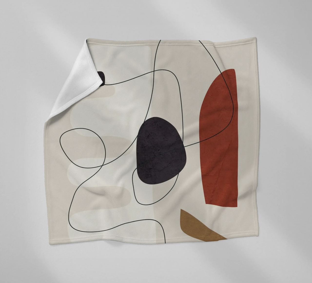 Abstract Minimal Shapes I coperta in pile da cityart