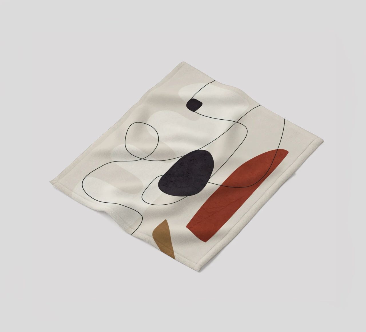 Abstract Minimal Shapes I coperta in pile da cityart