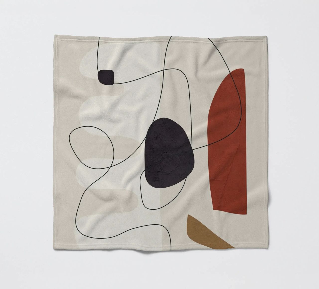 Abstract Minimal Shapes I coperta in pile da cityart