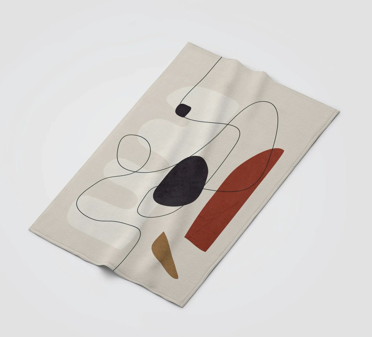 Abstract Minimal Shapes I coperta in pile da cityart