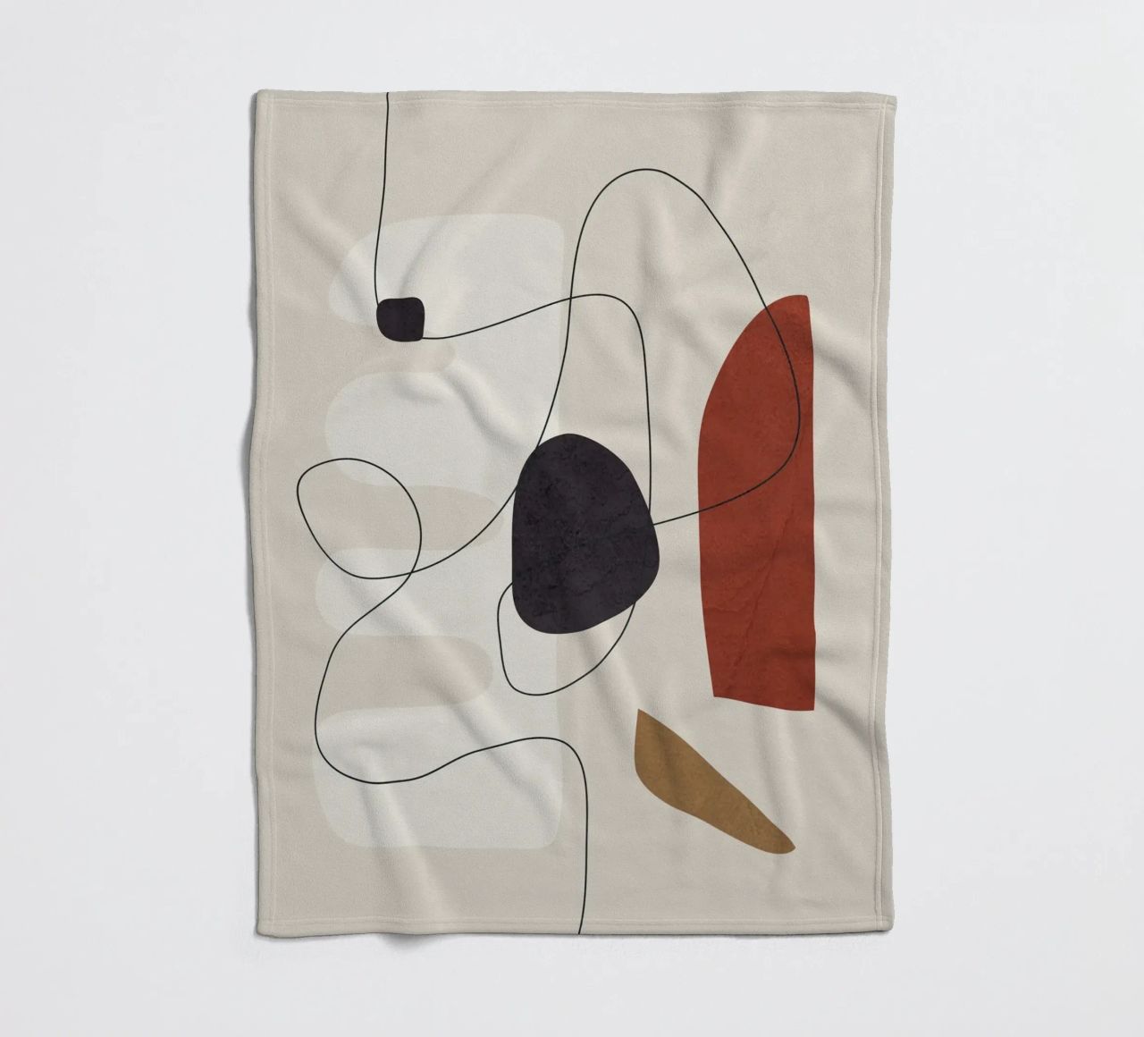 Abstract Minimal Shapes I coperta in pile da cityart