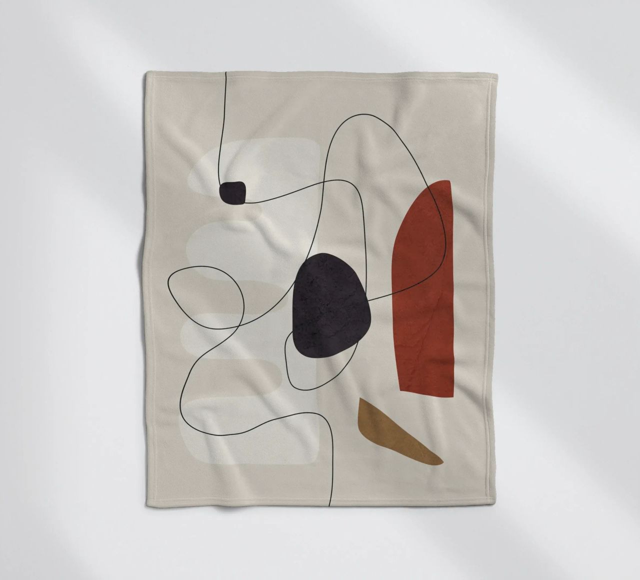 Abstract Minimal Shapes I coperta in pile da cityart