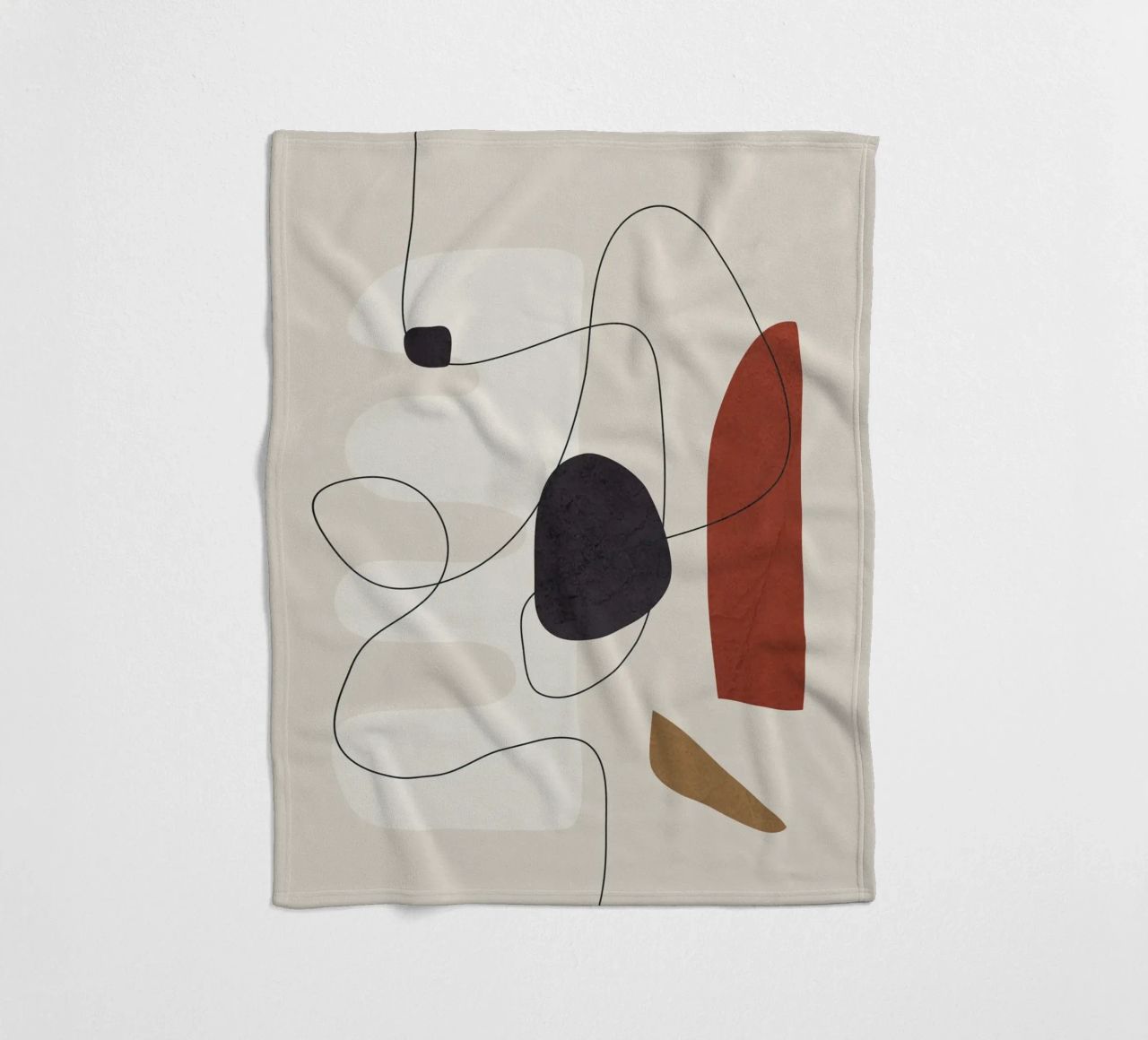 Abstract Minimal Shapes I coperta in pile da cityart