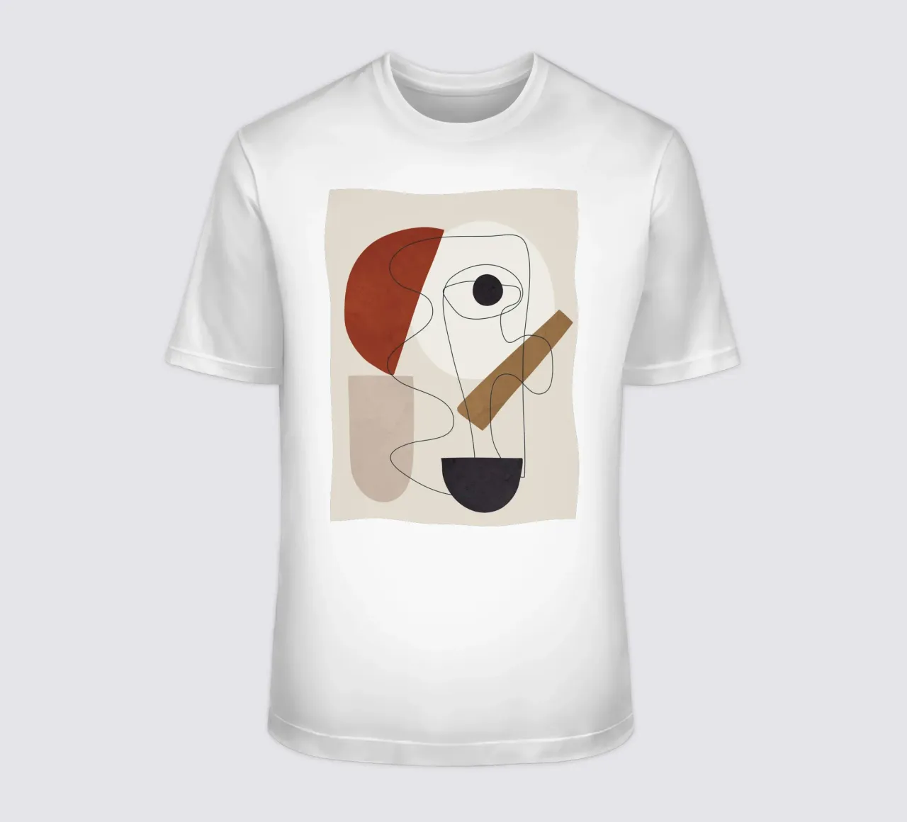 Abstract Minimal Shapes II t-shirt da cityart