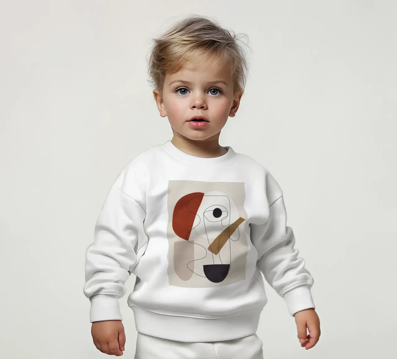 Abstract Minimal Shapes II Baby Sweatshirt von cityart
