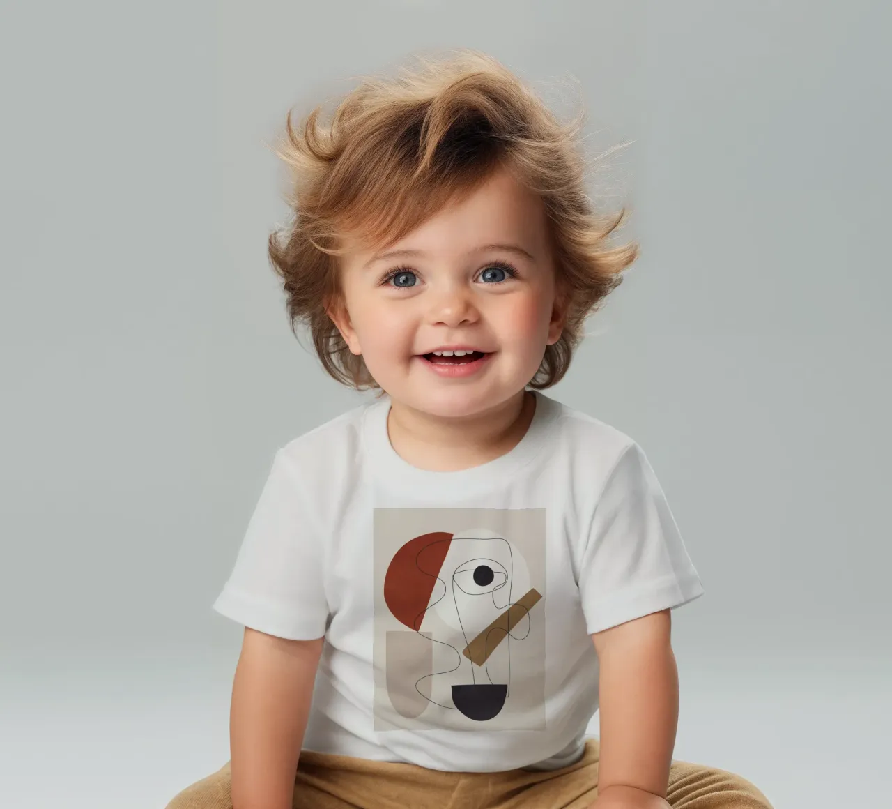 Abstract Minimal Shapes II maglietta neonato da cityart