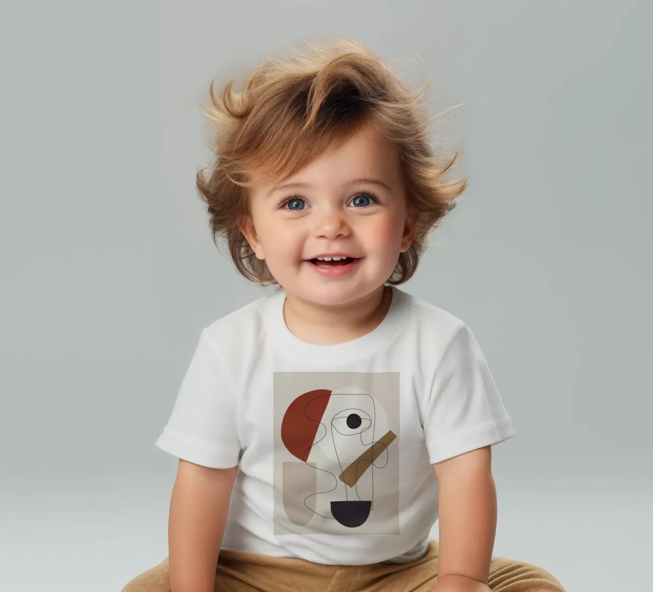 Abstract Minimal Shapes II Baby T-Shirt von cityart