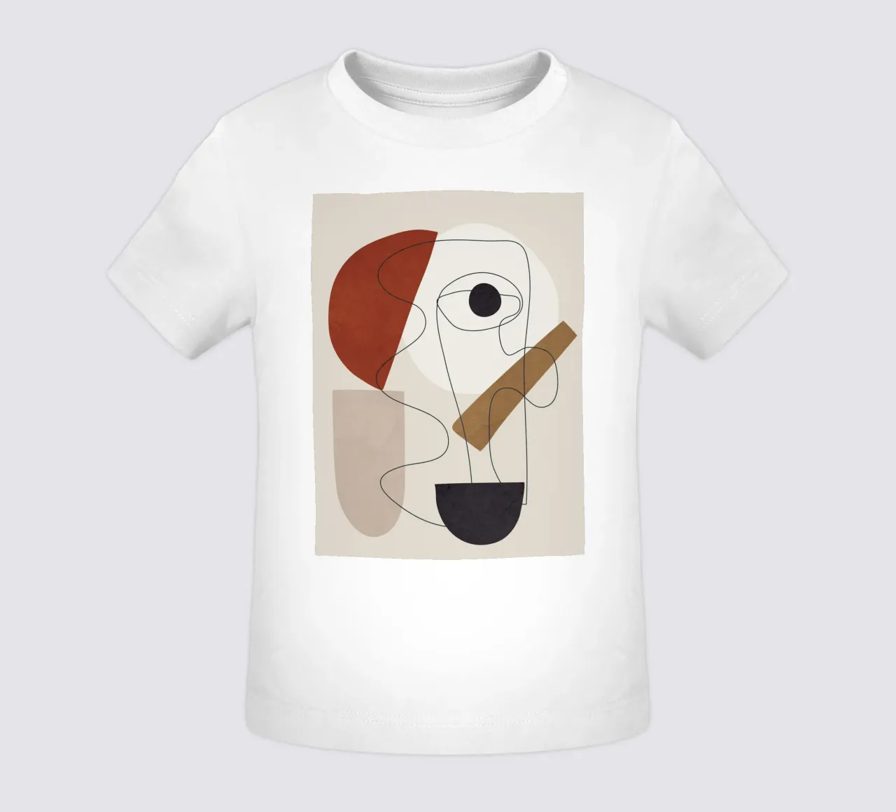 Abstract Minimal Shapes II Baby T-Shirt von cityart