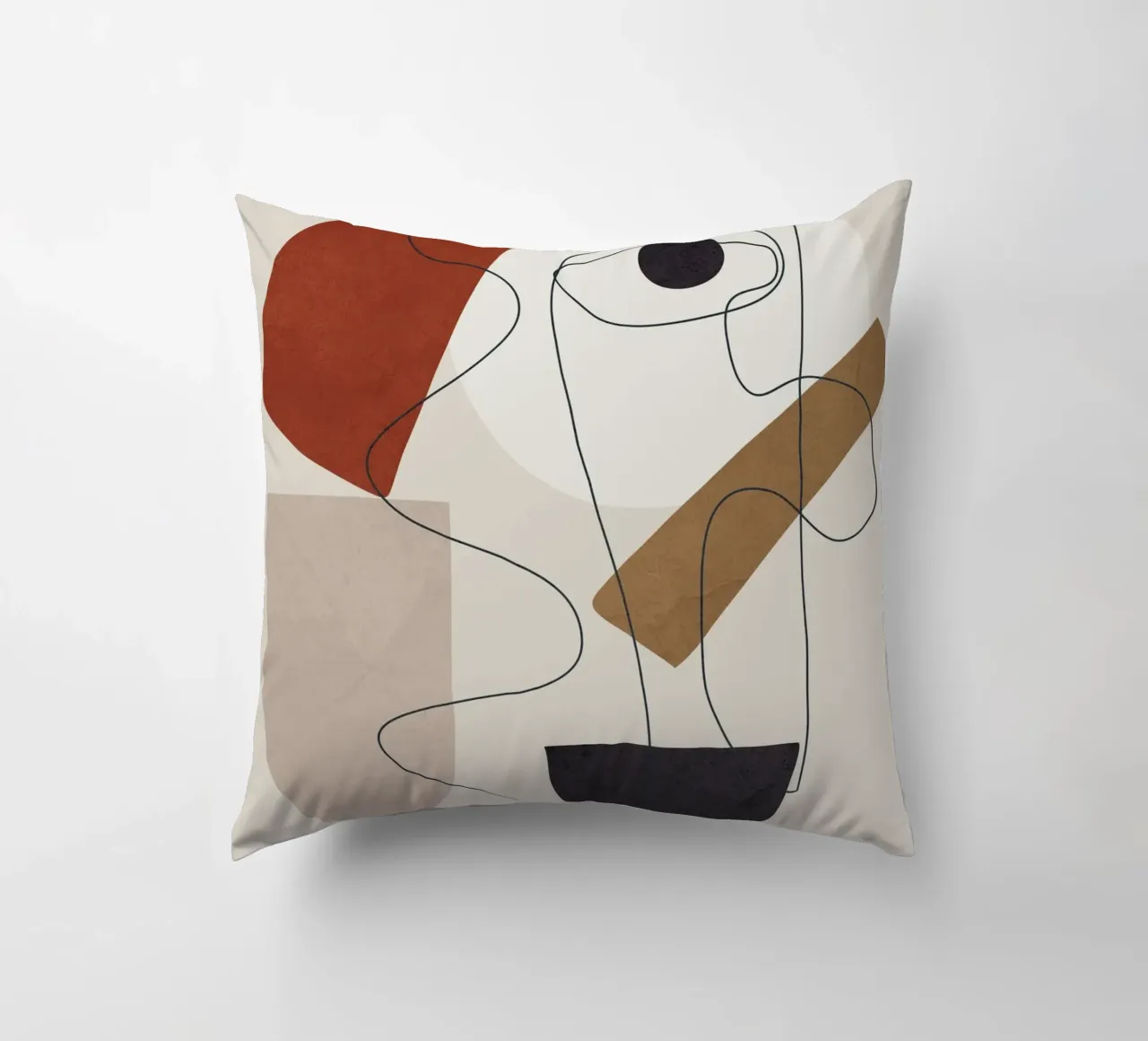 Abstract Minimal Shapes II cuscino da cityart