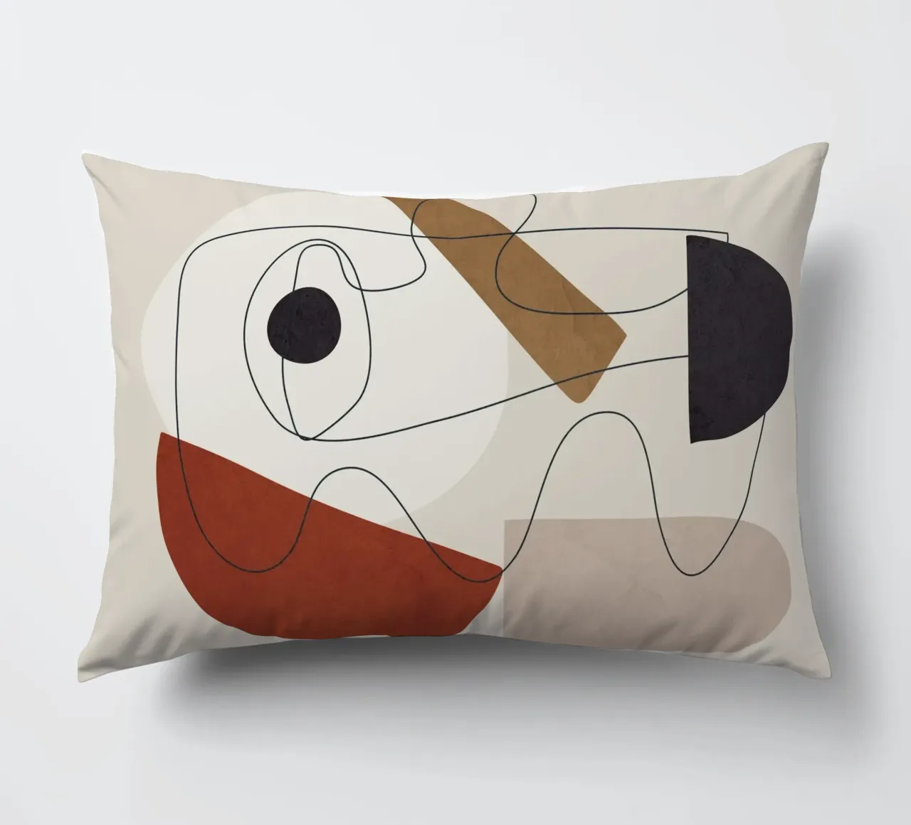 Abstract Minimal Shapes II cuscino da cityart