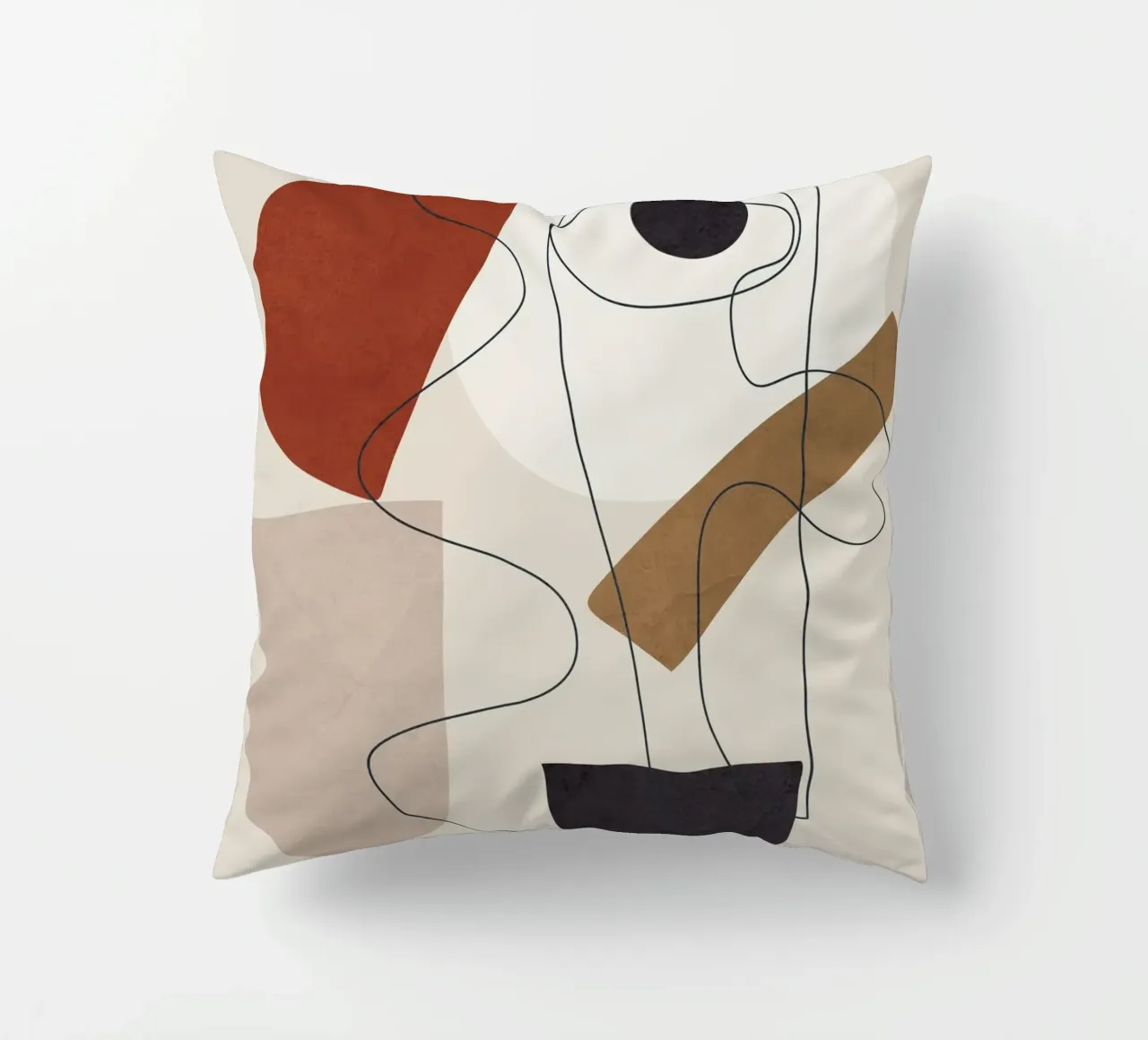 Abstract Minimal Shapes II cuscino da cityart