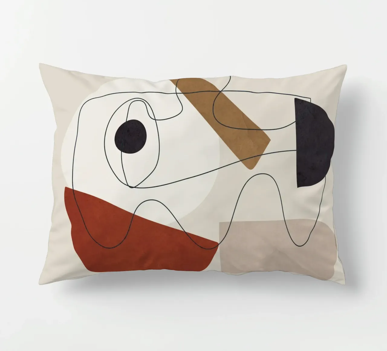 Abstract Minimal Shapes II cuscino da cityart