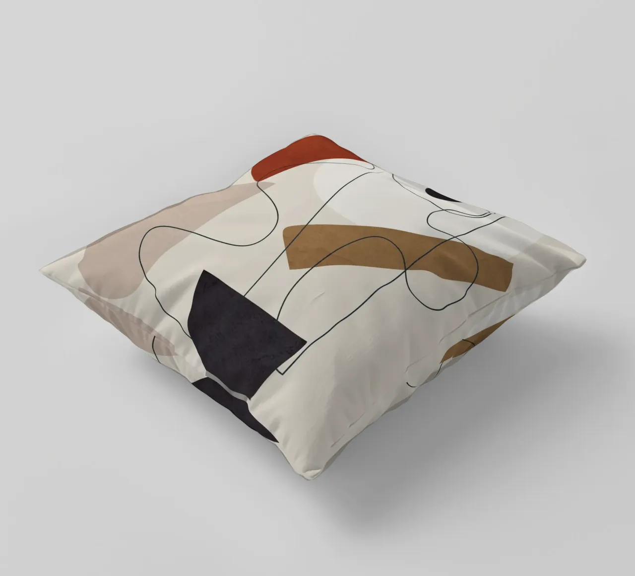 Abstract Minimal Shapes II cuscino da cityart