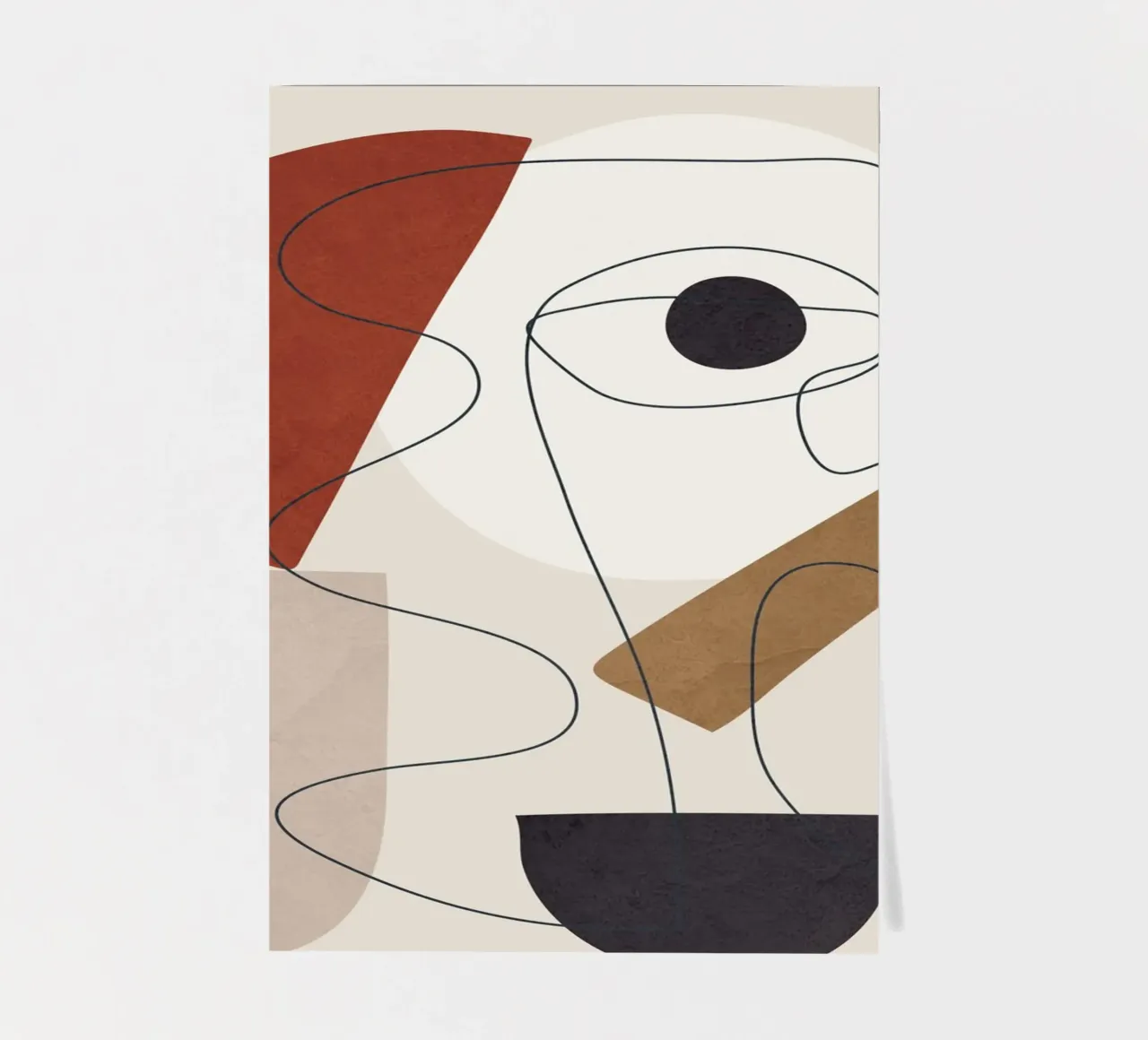 Abstract Minimal Shapes II sticker sheet by cityart