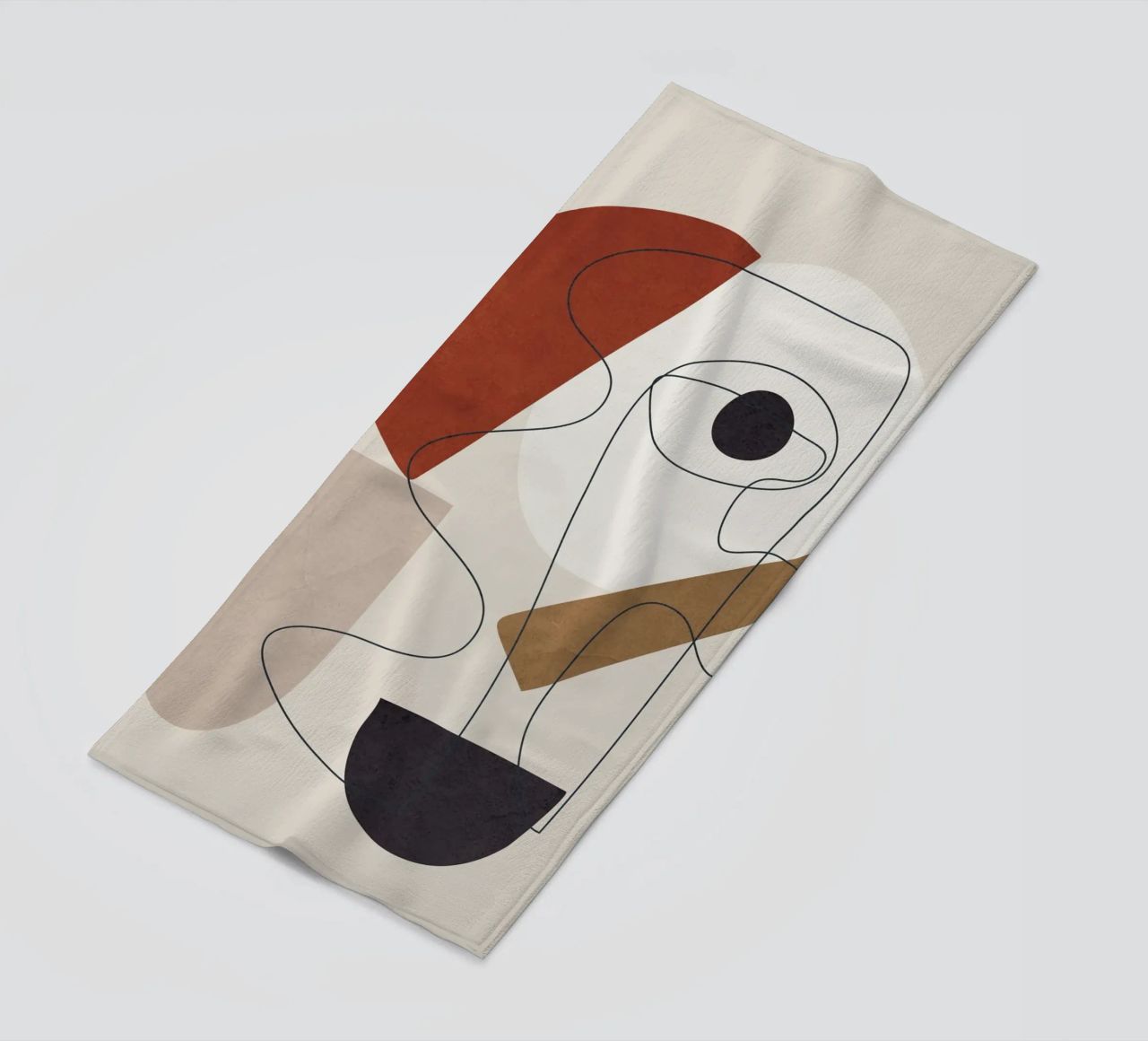 Abstract Minimal Shapes II telo mare da cityart