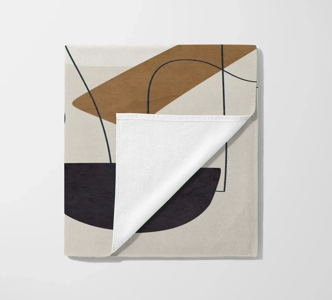 Abstract Minimal Shapes II toalla de playa de cityart