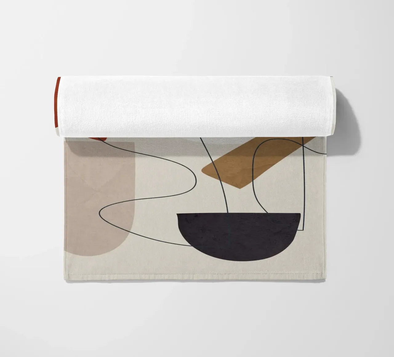 Abstract Minimal Shapes II telo mare da cityart