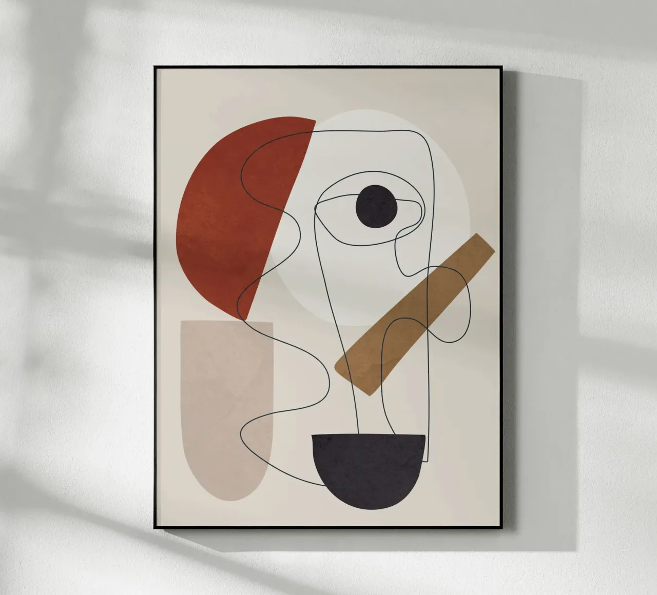 Abstract Minimal Shapes II plexiglass da cityart