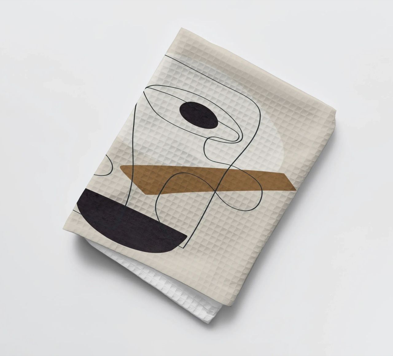Abstract Minimal Shapes II canovaccio da cucina da cityart