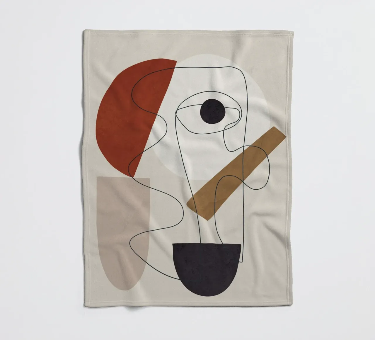 Abstract Minimal Shapes II coperta in pile da cityart