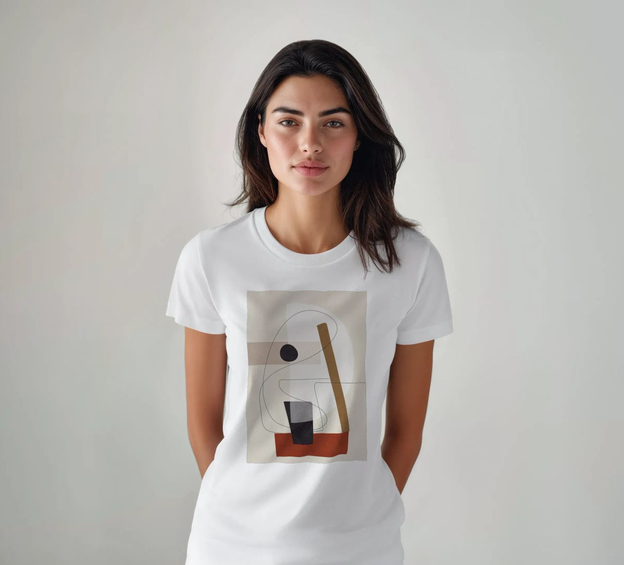 Abstract Minimal Shapes III t-shirt da cityart