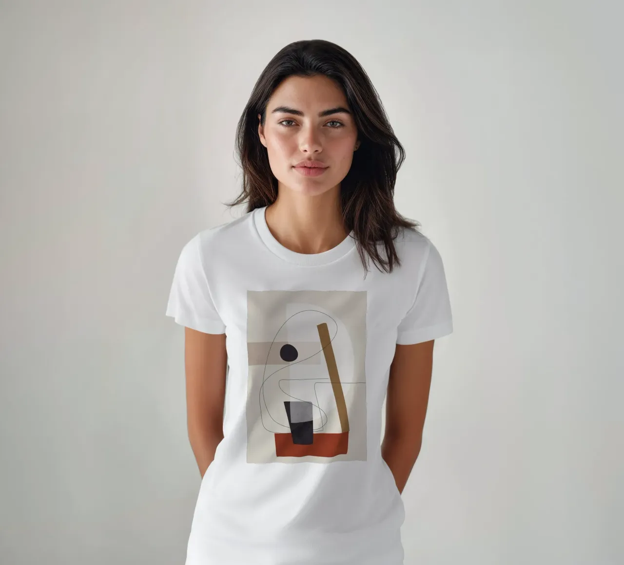 Abstract Minimal Shapes III T-Shirt von cityart