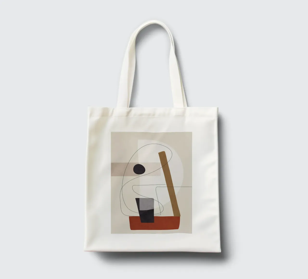 Abstract Minimal Shapes III tote bag de cityart