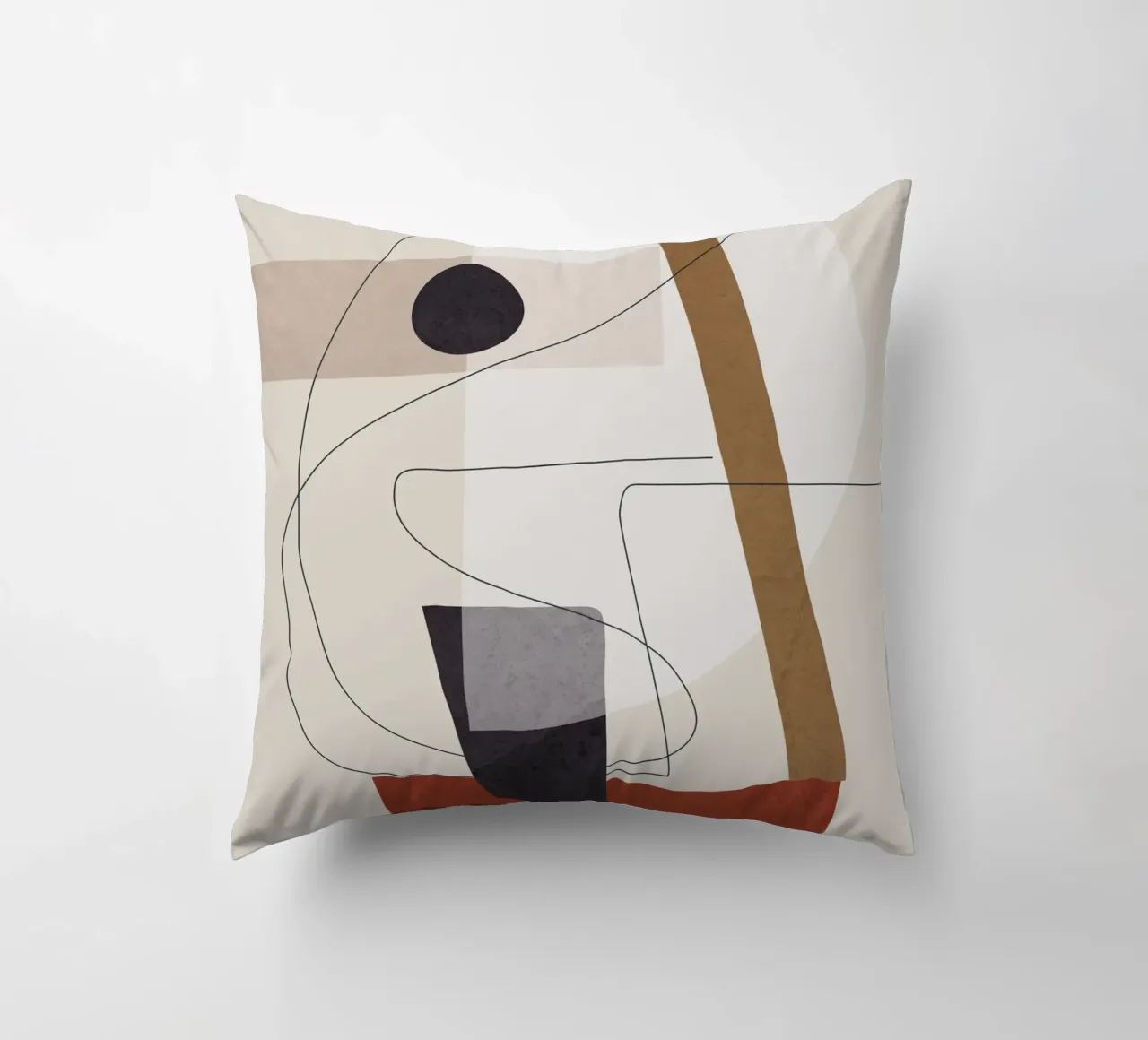 Abstract Minimal Shapes III cuscino da cityart