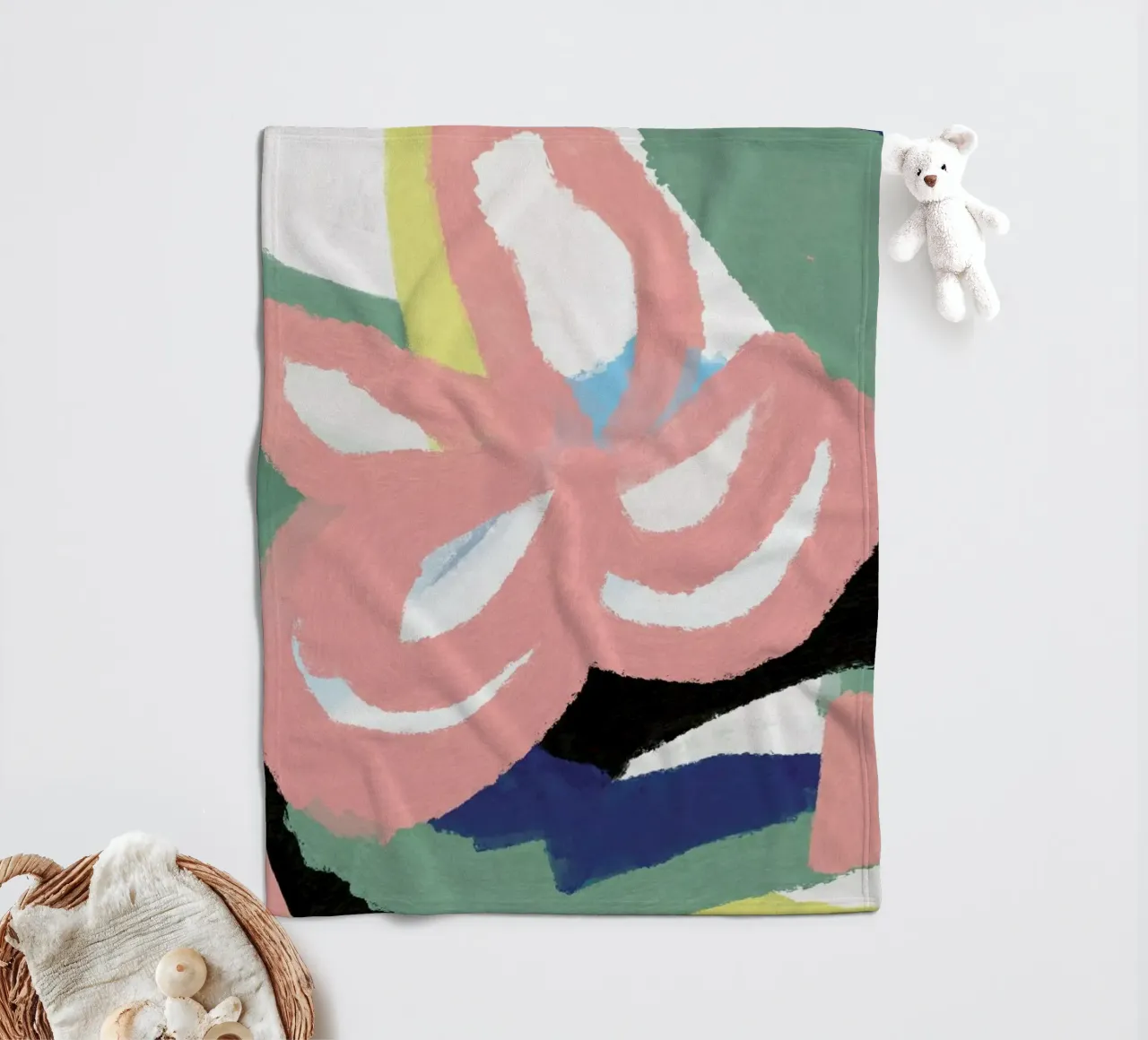 Gaugin coperta in pile da Jilli Darling Art