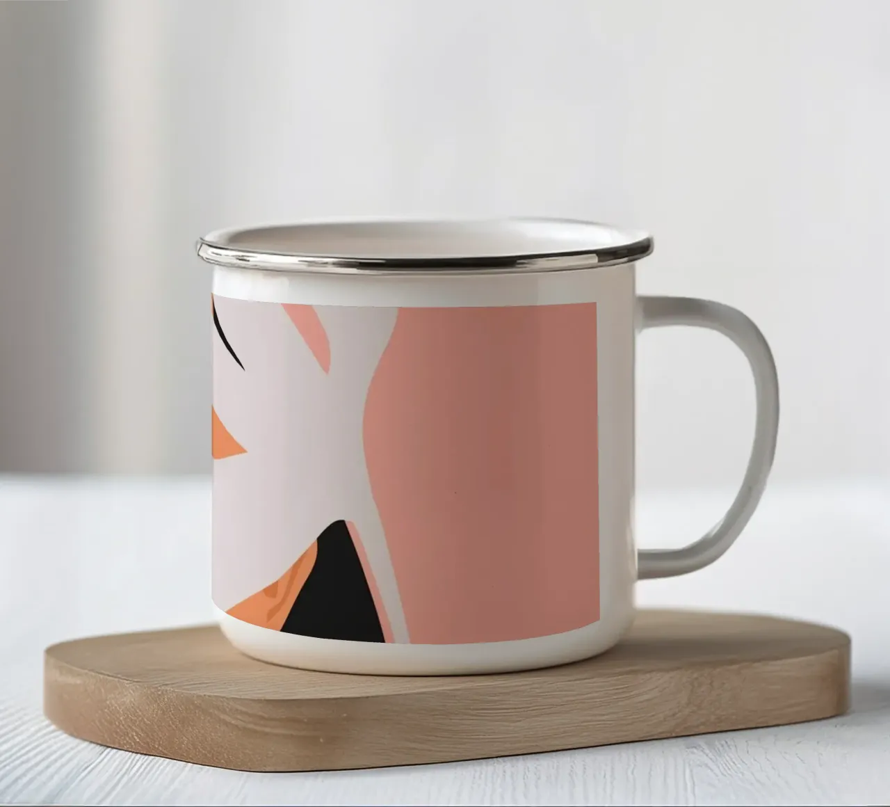 Forza interiore tazza in smalto da Kintsugi99