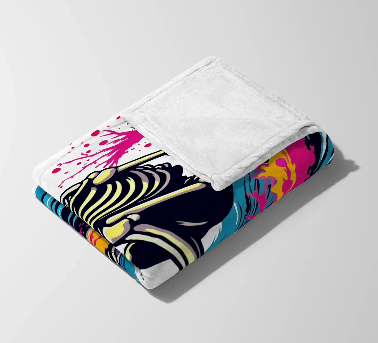 Ondata di scheletro tritatutto coperta in pile da artdesign1985