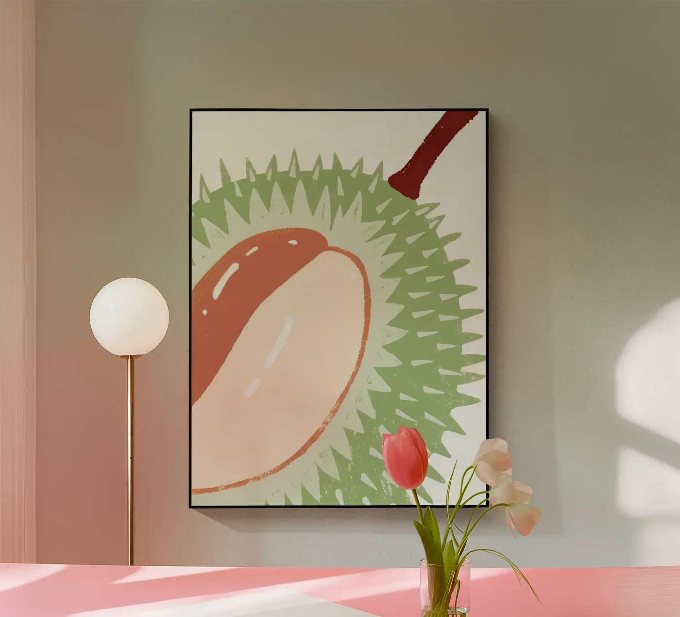 Durian Acryl-Glas von PERSONAL TOUCH